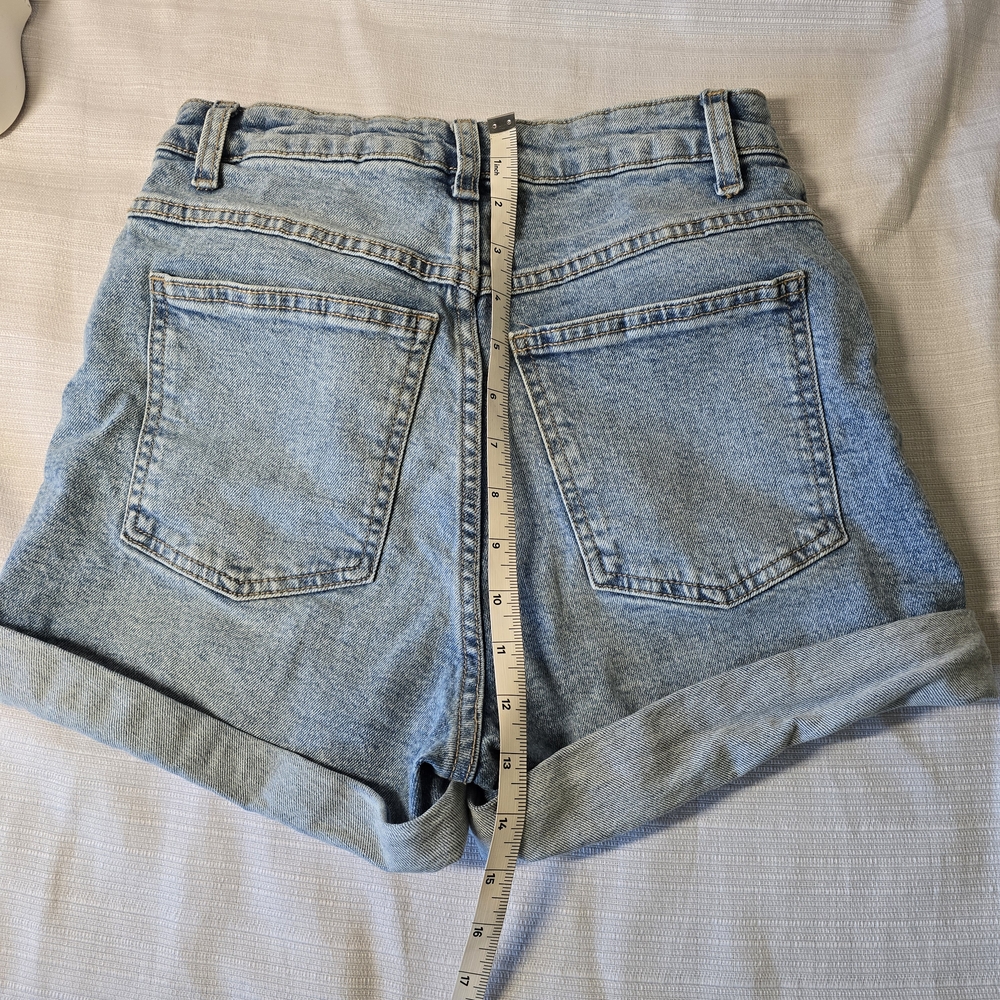 Cotton On High Rise Classic Stretch Women Denim Short - Picture 5 of 8